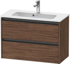 Duravit Waschtischunterbau Ketho.2 810x440x390mm nussbaum dunkel