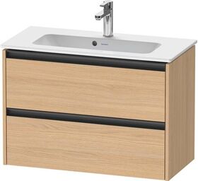 Duravit Waschtischunterbau Ketho.2 810x440x390mm eiche natur