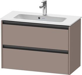 Duravit Waschtischunterbau Ketho.2 810x440x390mm basalt matt