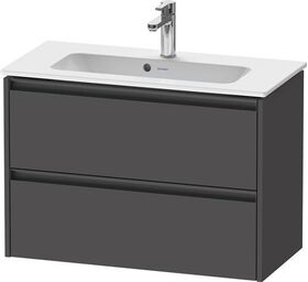Duravit Waschtischunterbau Ketho.2 810x440x390mm graphit matt