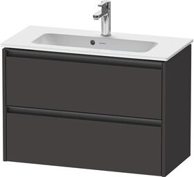 Duravit Waschtischunterbau Ketho.2 810x440x390mm graphit supermatt
