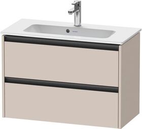Duravit Waschtischunterbau Ketho.2 810x440x390mm taupe matt