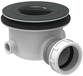 IDS Ablaufgarnitur ULTRA FLAT S ohne Deckel sichtbare Teile in grau 90mm IDEAL STANDARD