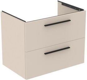 IDS Waschtischunterschrank i.life B 800x505x630mm, 2 Auszüge Sandbeige matt IDEAL STANDARD