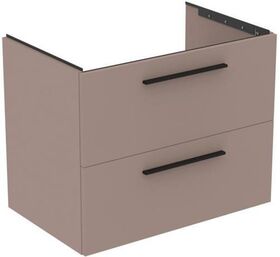 IDS Waschtischunterschrank i.life B 800x505x630mm, 2 Auszüge Greige matt IDEAL STANDARD