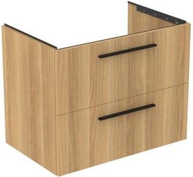 IDS Waschtischunterschrank i.life B 800x505x630mm, 2 Auszüge Eiche Natur IDEAL STANDARD