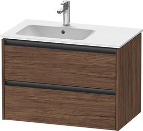 Duravit Waschtischunterbau Ketho.2 810x549x480mm nussbaum dunkel