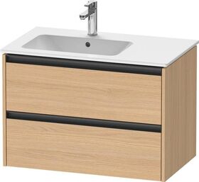 Duravit Waschtischunterbau Ketho.2 810x549x480mm eiche natur