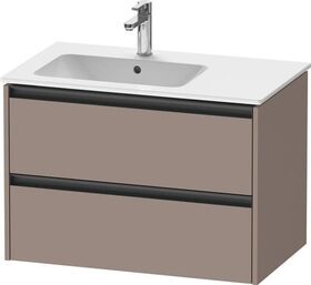 Duravit Waschtischunterbau Ketho.2 810x549x480mm basalt matt