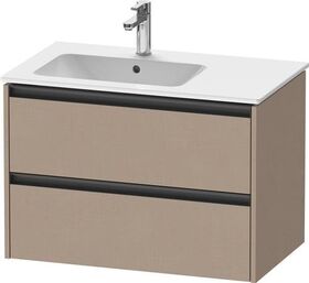 Duravit Waschtischunterbau Ketho.2 810x549x480mm leinen