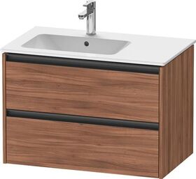 Duravit Waschtischunterbau Ketho.2 810x549x480mm nussbaum natur