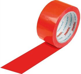 Klebeband monta 250F Breite 50mm Länge 66m Stärke 57µ PVC rot leise MONTA - VPE: 36