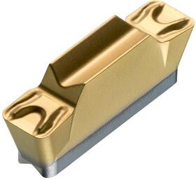Drehwendeschneidplatte ISO LCMF 041604-F:T8330 Tiefe 3mm PVD beschichtet Gold - VPE: 10