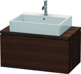 Duravit Konsolenunterschrank L-CUBE 400x820x477mm nussbaum gebürstet