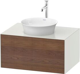 Duravit Waschtischunterbau WHITE TULIP 408x800x550mm amerik NB / we seidenmatt