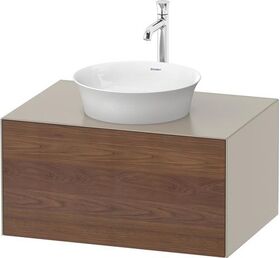 Duravit Waschtischunterbau WHITE TULIP 408x800x550mm amerik NB / ta seidenmatt