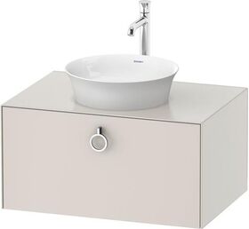 Duravit Waschtischunterbau WHITE TULIP 408x800x550mm nordic weiß seidenmatt