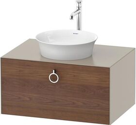 Duravit Waschtischunterbau WHITE TULIP 408x800x550mm amerik NB / ta seidenmatt
