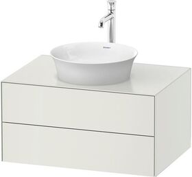 Duravit Waschtischunterbau WHITE TULIP 408x800x550mm weiß seidenmatt