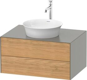 Duravit Waschtischunterbau WHITE TULIP 408x800x550mm Ei na mass / Steingr sdm