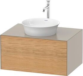 Duravit Waschtischunterbau WHITE TULIP 800x408mm 1 Az Ei na mass / ta sdm o ES