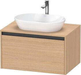 Duravit Waschtischunterbau Ketho.2 800x459x550mm eiche natur