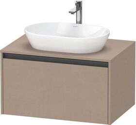 Duravit Waschtischunterbau Ketho.2 800x459x550mm leinen