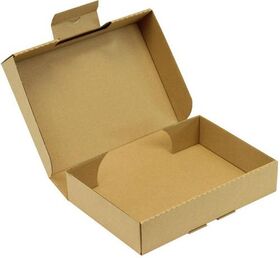 Klappschachtel 1-wellig Maße 220x155x45mm A5 Qualität 1.3E Steckverschluss - VPE: 25