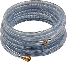 PVC-Druckluftschlauchset ID 6mm AD 12mm L.5m Schnellverschlusskupplung DN 7,2