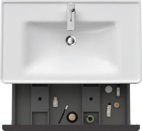 Duravit Waschtischunterbau D-NEO 1 Auszug 440x784x452mm weiß hochglanz