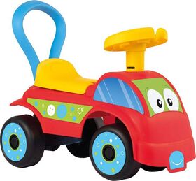 Rutscherfahrzeug rot/gelb