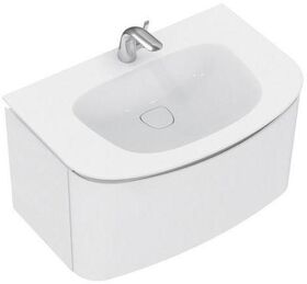 IDS Schubladenfront DEA für T7851xx Hochglanz hellgrau lackiert IDEAL STANDARD