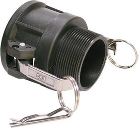 Hebelarmk.Kamlok Typ B PP 87,88mm 3 Zoll