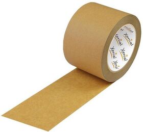 Klebeband Breite 75mm Länge 50m Stärke 130µ Papier braun XENIAL - VPE: 24