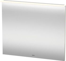 Duravit Spiegel X-LARGE mit Beleuchtung, 860x1000x105mm taupe
