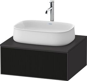 Duravit Waschtischunterbau Zencha 650x281x550mm sw ls / gra s-matt o ES