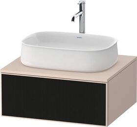 Duravit Waschtischunterbau Zencha 650x281x550mm sw ls / ta s-matt o ES