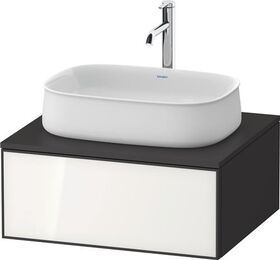 Duravit Waschtischunterbau Zencha 650x281x550mm we / gra s-matt o ES