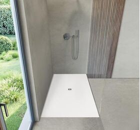 Duravit Duschwanne Sustano Rechteck 1800x900x30mm weiß matt