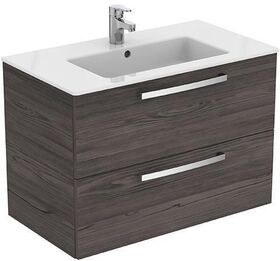 IDS Obere Schubladenfront EUROVIT für WTU E2978 Lava grau Dekor IDEAL STANDARD