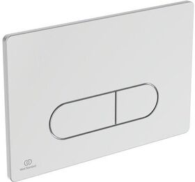 IDS Betätigungsplatte P1 OLEAS pneumatische Auslösung chrom IDEAL STANDARD