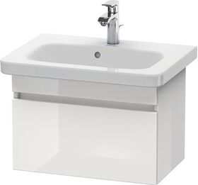 Duravit Waschtischunterbau DURASTYLE 368x580x398mm Ei schwarz / basalt matt