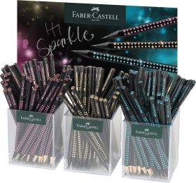 Faber-Castell  Bleistift Sparkle Midnig 144DP