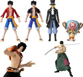 Anime Heroes Figuren One Piece sort.