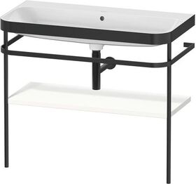 Duravit WTU HAPPY D.2 PLUS 975x490mm m Metallkon o HL we seidenmatt