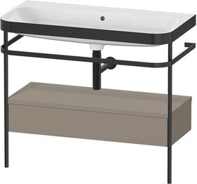 Duravit WTU HAPPY D.2 PLUS 975x490mm m Metallkon o HL Steingr sdm