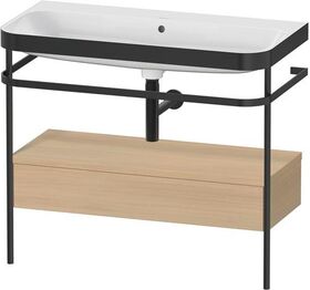 Duravit WTU HAPPY D.2 PLUS 975x490mm m Metallkon o HL medi eiche