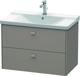 Duravit Waschtischunterbau BRIOSO Griffe Frontfarbe 561x820x479mm bas matt