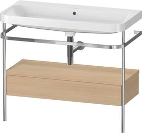 Duravit WTU HAPPY D.2 PLUS 975x490mm m Metallkon o HL medi eiche