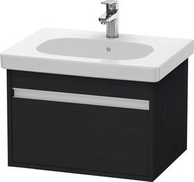 Duravit Waschtischunterbau KETHO 455x600x410mm eiche schwarz